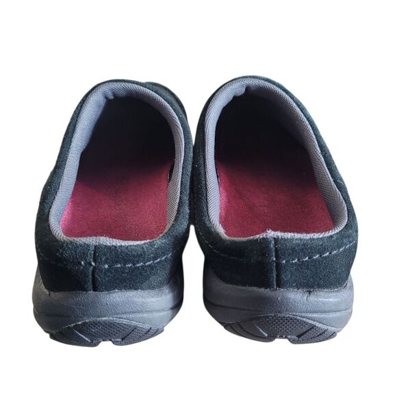Merrell Encore Breeze Clogs Mules Shoes Women's Size 9 Black Suede Mesh Casual - Picture 6 of 9